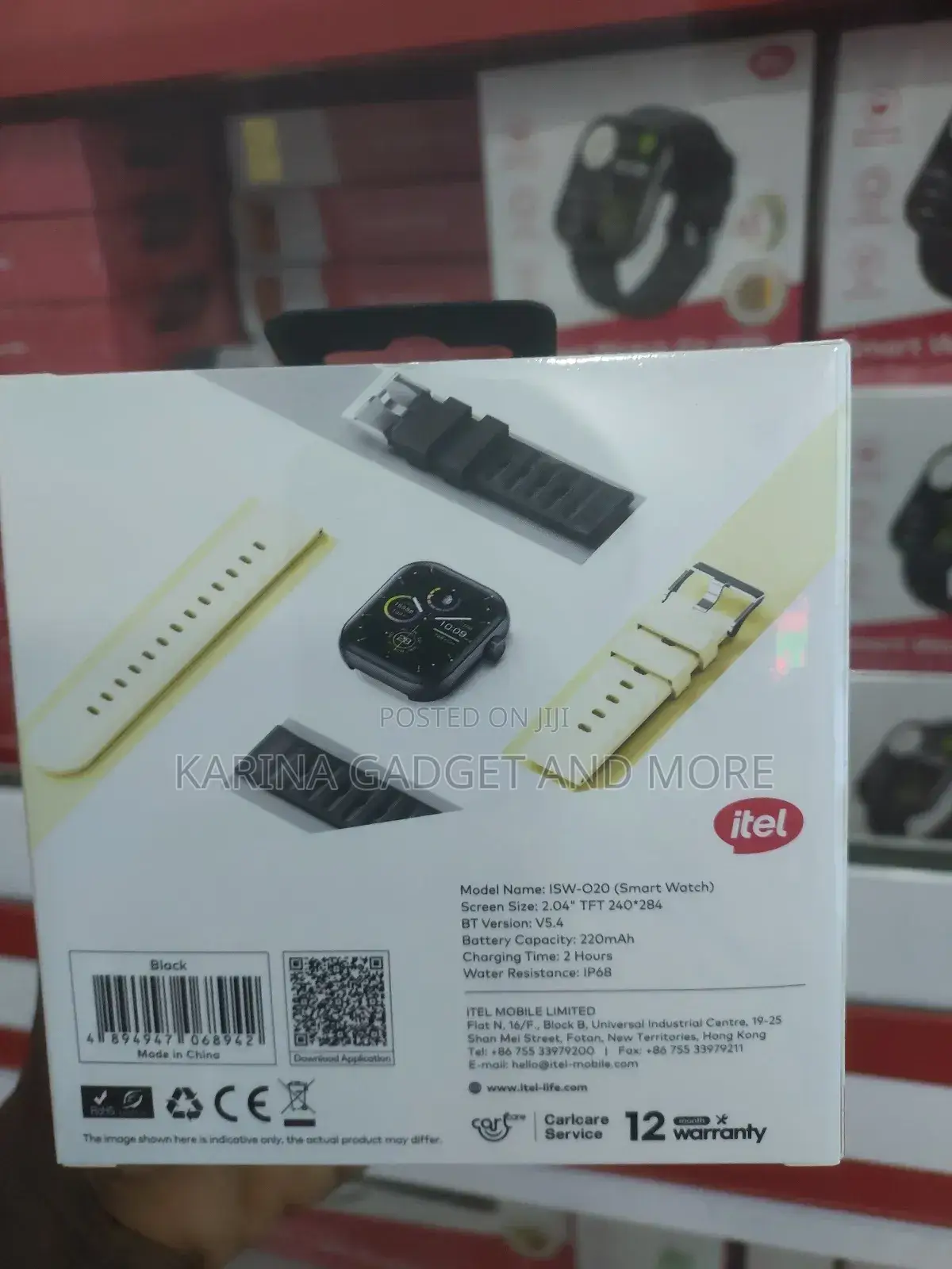 Itel Smart Watch Fit 020