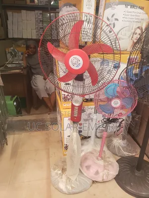 Photo - High Speed/Electrical Rechargeable Fans/Solar Panels Fans