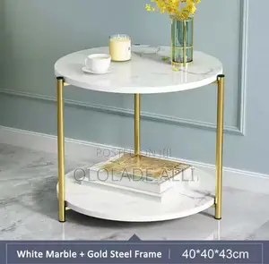 Round Tea Table Living Room Coffee