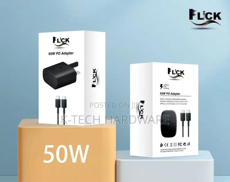 50w Flick Pd Type C to Type C Charge