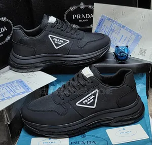 Photo - Men's Prada Lace-Up Sneakers