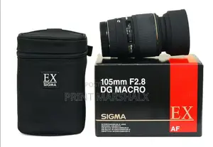 Sigma 105mm Af 1:1 F2.8 Dg Ex Macro Lens