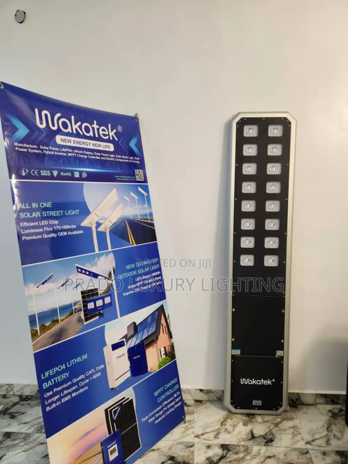 Wakatek Solar Steel Lighting