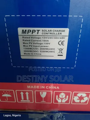 100ah Solar Charge Controller SMS MPPT