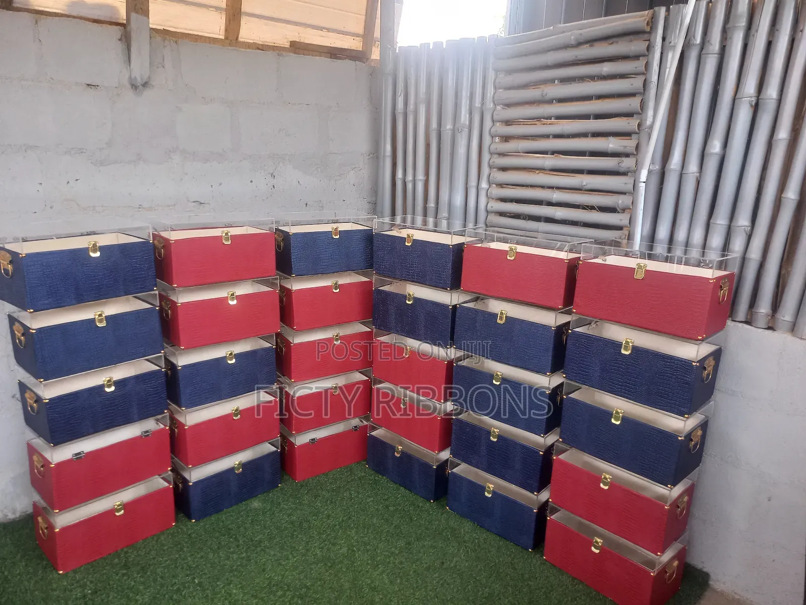 Handcrafted Leather Trunk Boxes