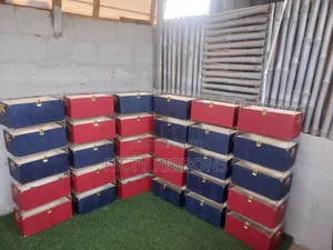 Handcrafted Leather Trunk Boxes