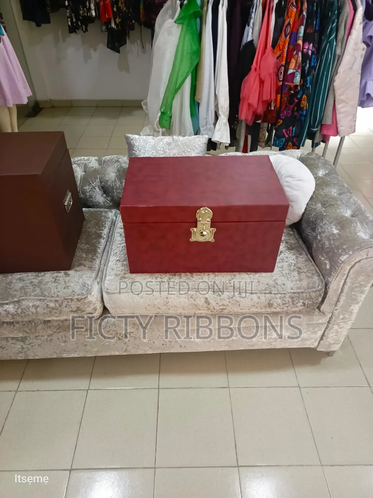 Handcrafted Leather Trunk Boxes