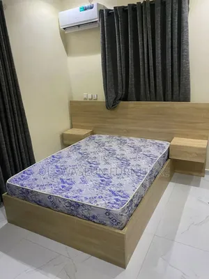 4and Half Bed Frame With Side Locker