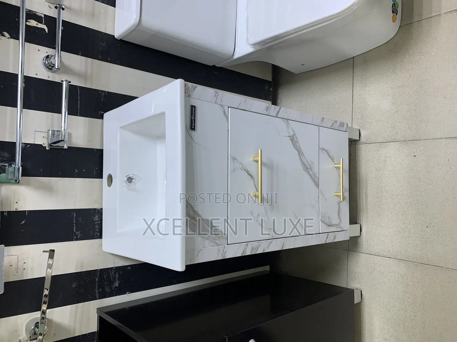 40cm Karara White Cabinet