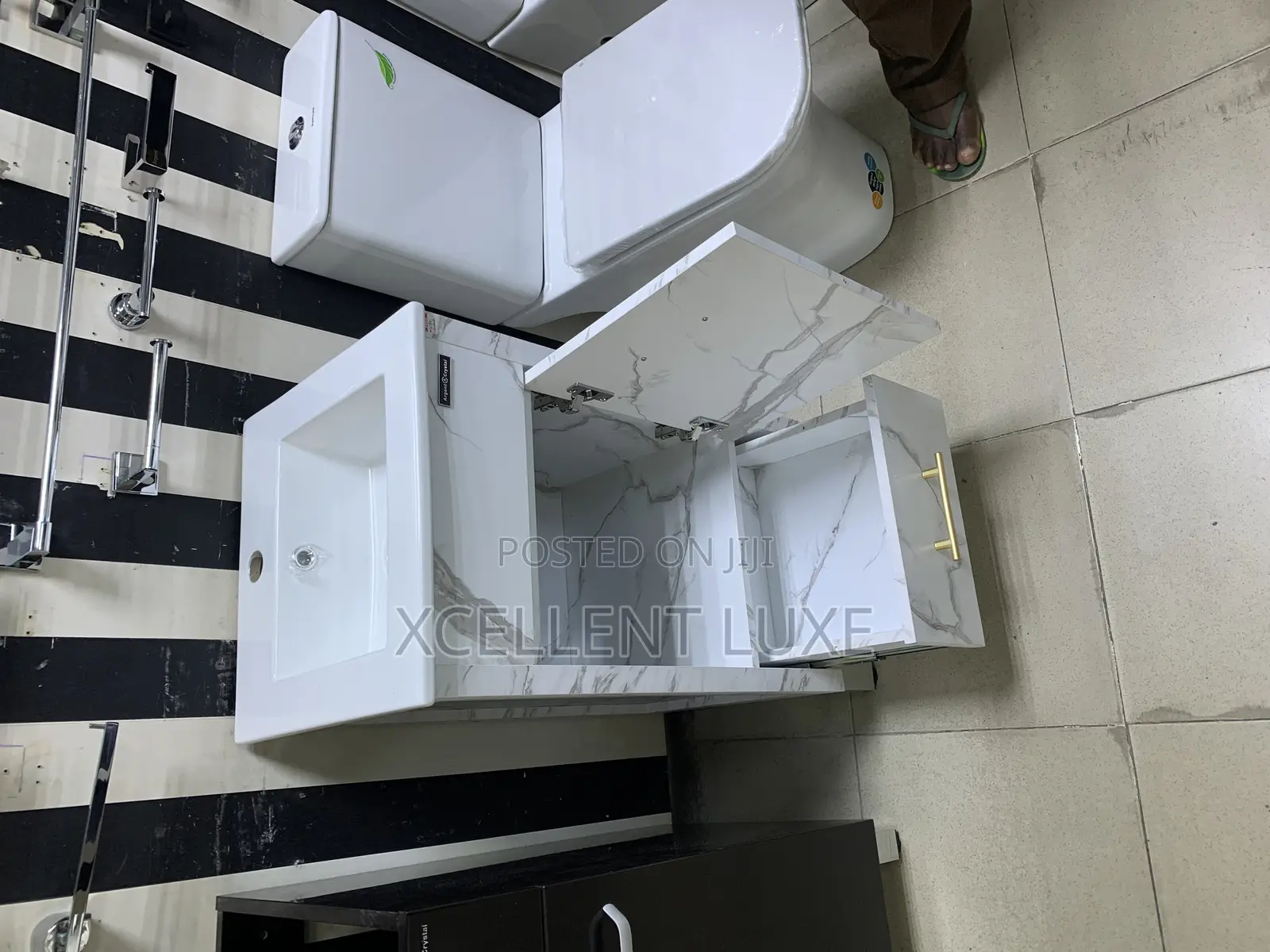 40cm Karara White Cabinet