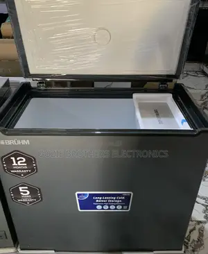 Bruhm Inverter Chest Freezer 250 Liters Silver Color