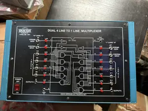 Dual 4 Line to 1 Line Multiplexer Trainer