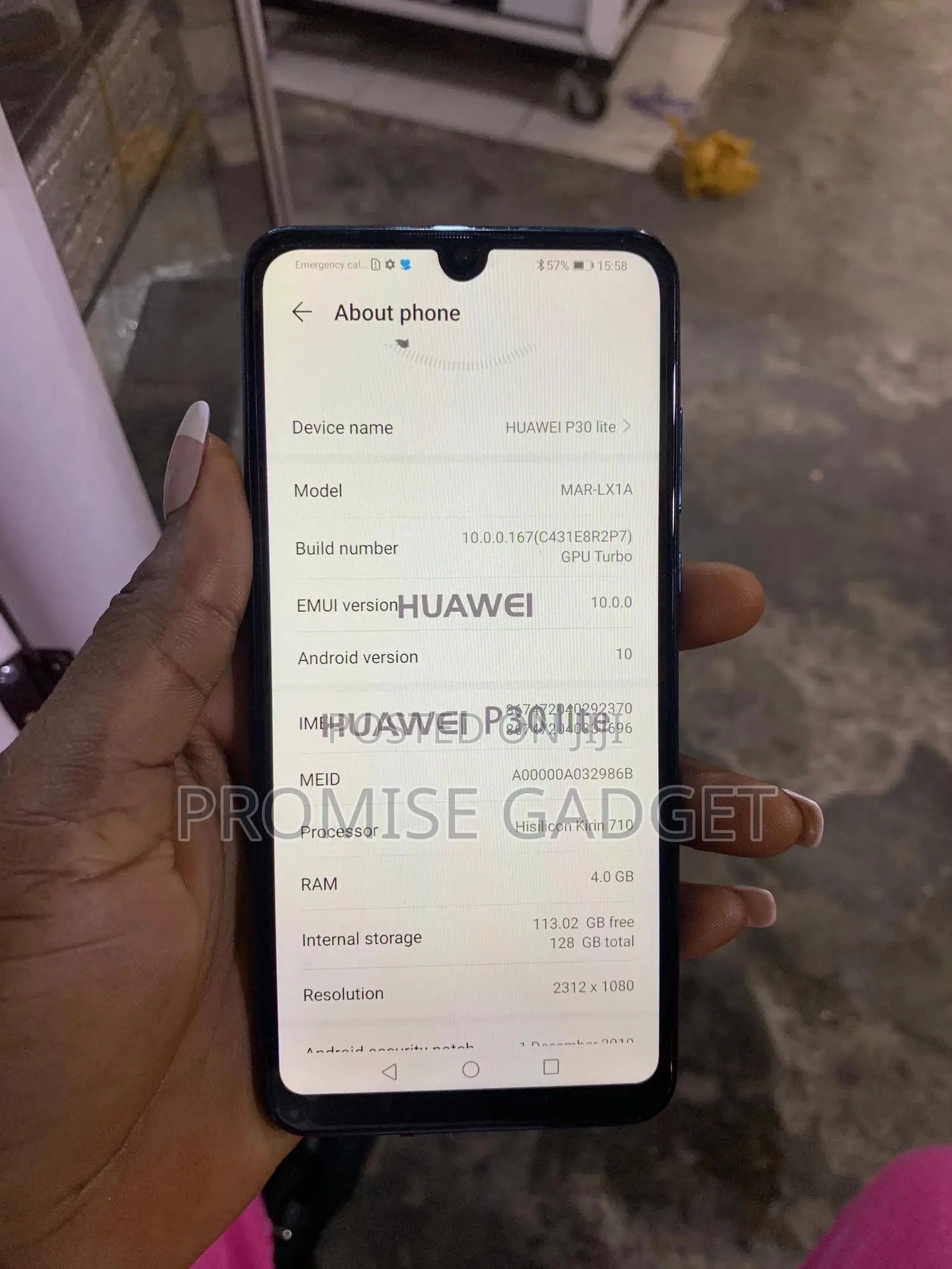 Huawei P30 Lite 128 GB Blue
