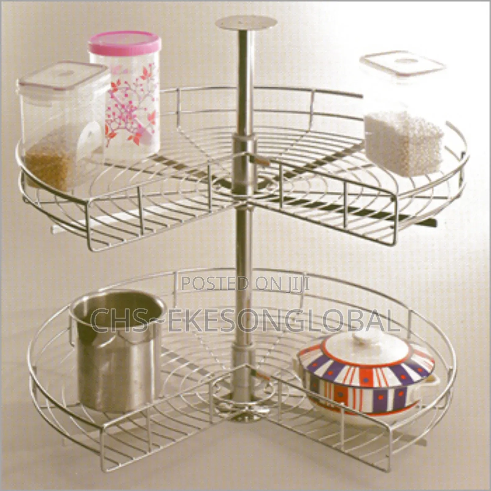 Turnabe Corner Basket a Storage Solution for Kitchen