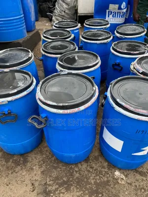 80l Blue Rubber Plastic