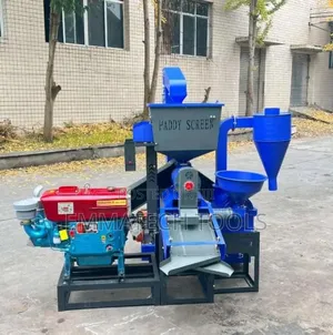 Disel 4 In1 Rice Miller Machine