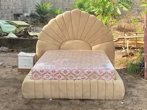 Golden Beige 5 by 6 Bedframe