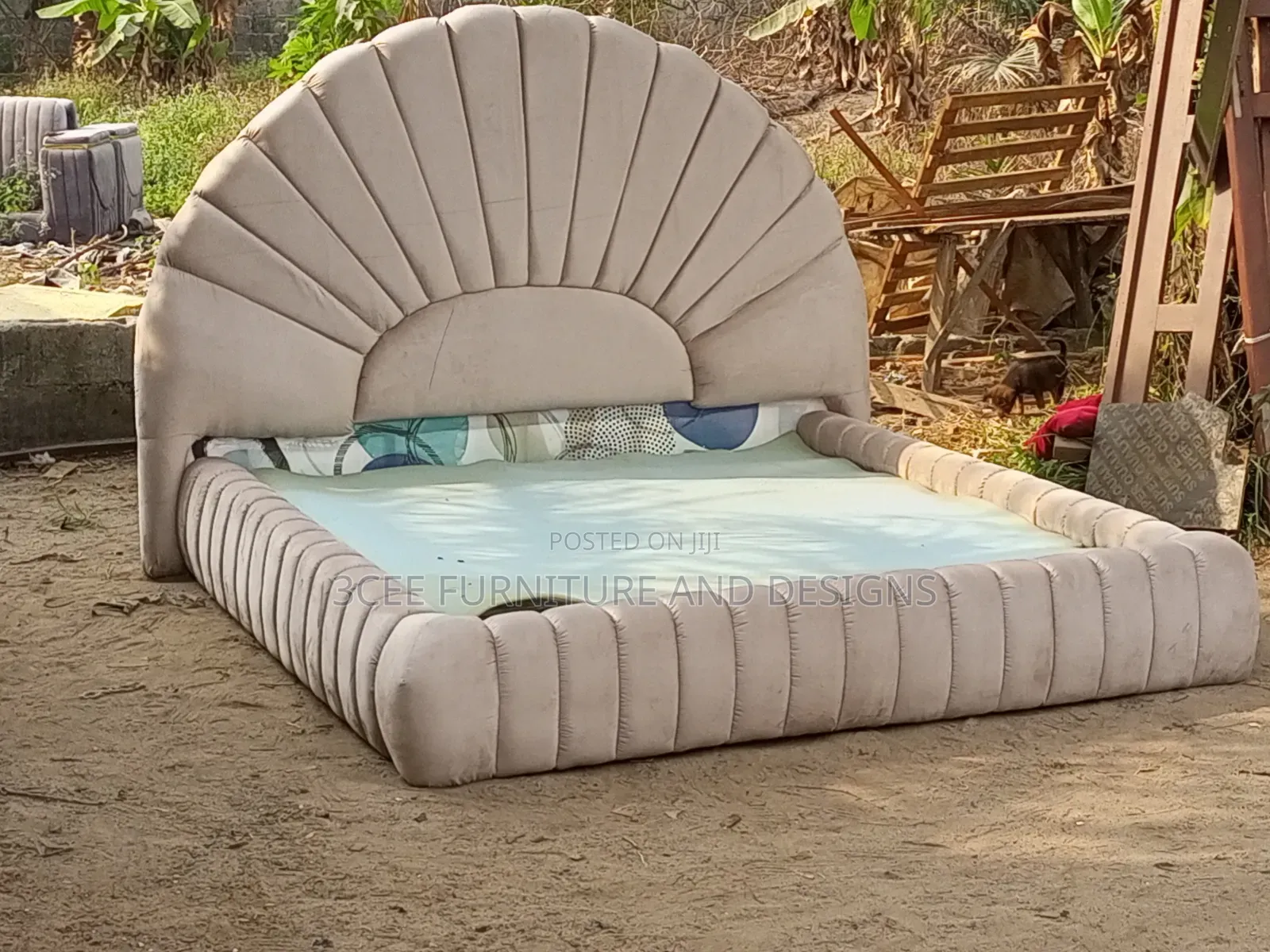 Nude Color 6 by 6 Bedframe