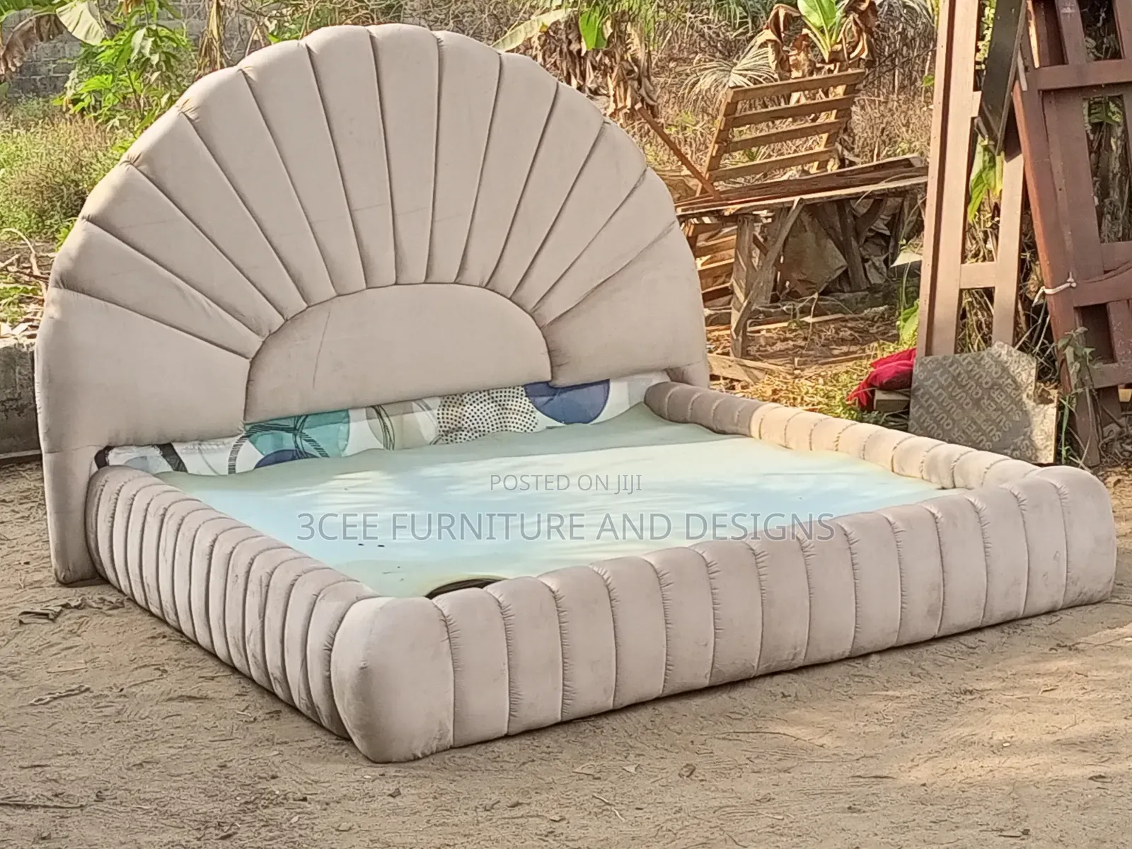 Nude Color 6 by 6 Bedframe