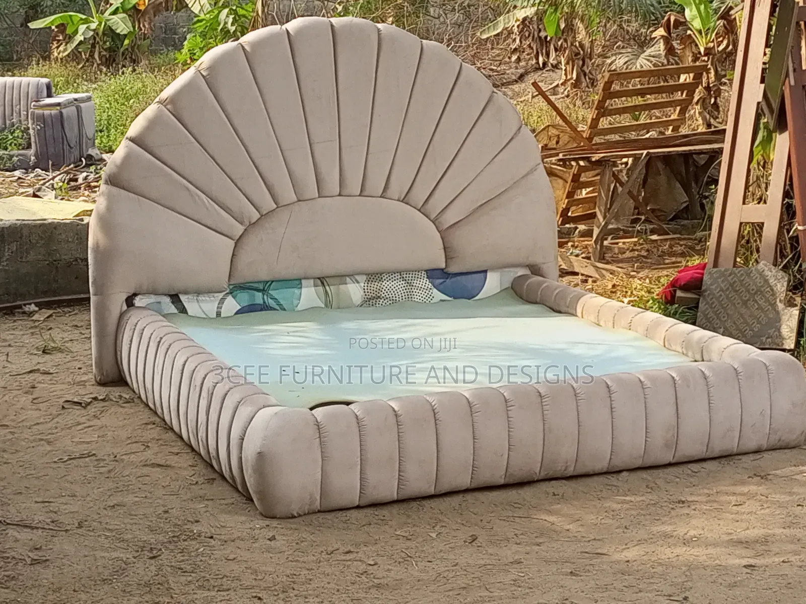 Nude Color 6 by 6 Bedframe