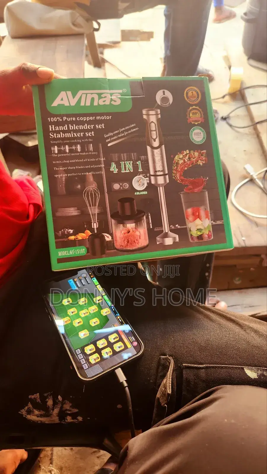 Avinas Handblender Set 4 in 1