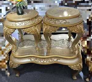 Royal Center Table With 2 Side Stool