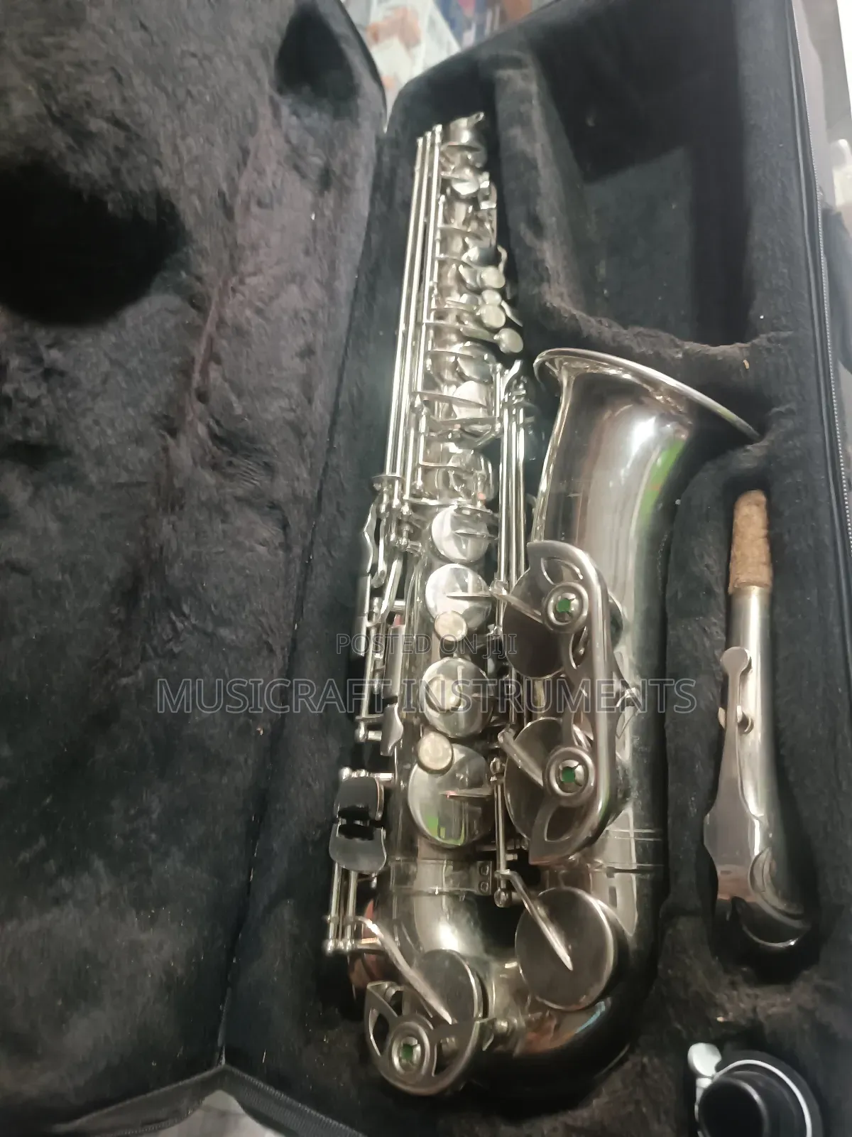Tokunbo Prostage Silver Saxophone