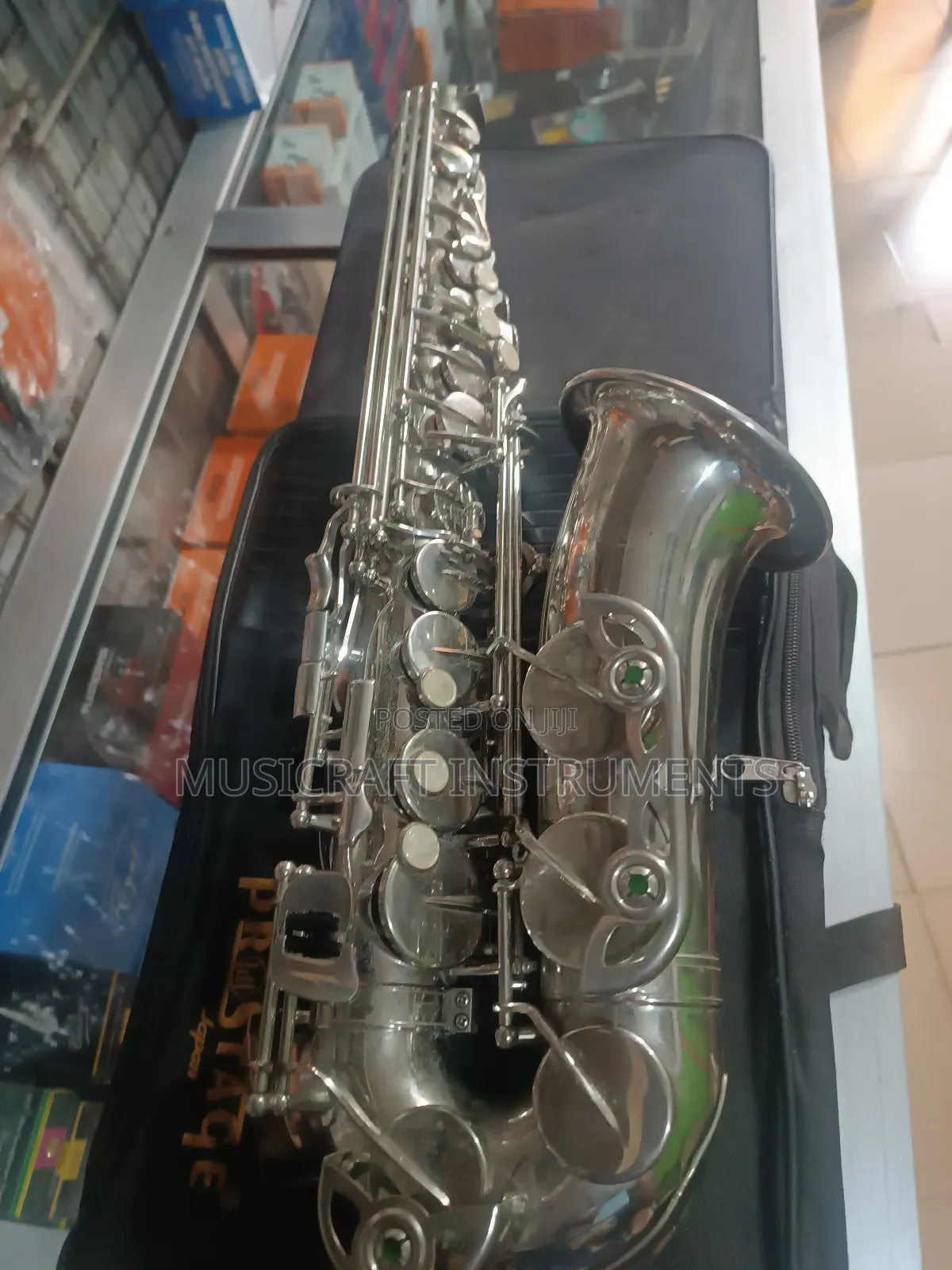 Tokunbo Prostage Silver Saxophone