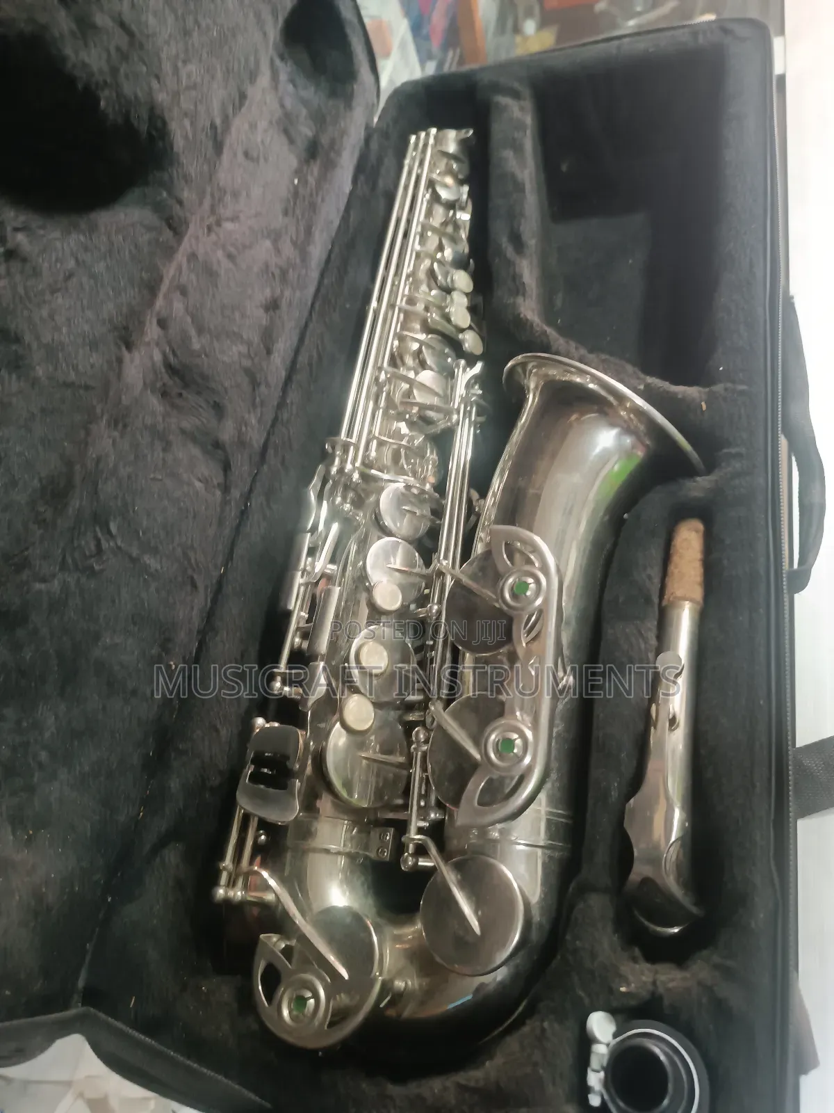 Tokunbo Prostage Silver Saxophone