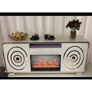 Royal Tv Stand With Electric Fireplace