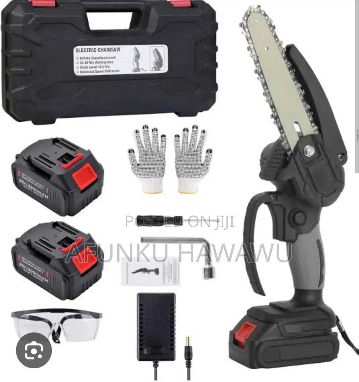 6" Rechargable Cordless Mini Chainsaw