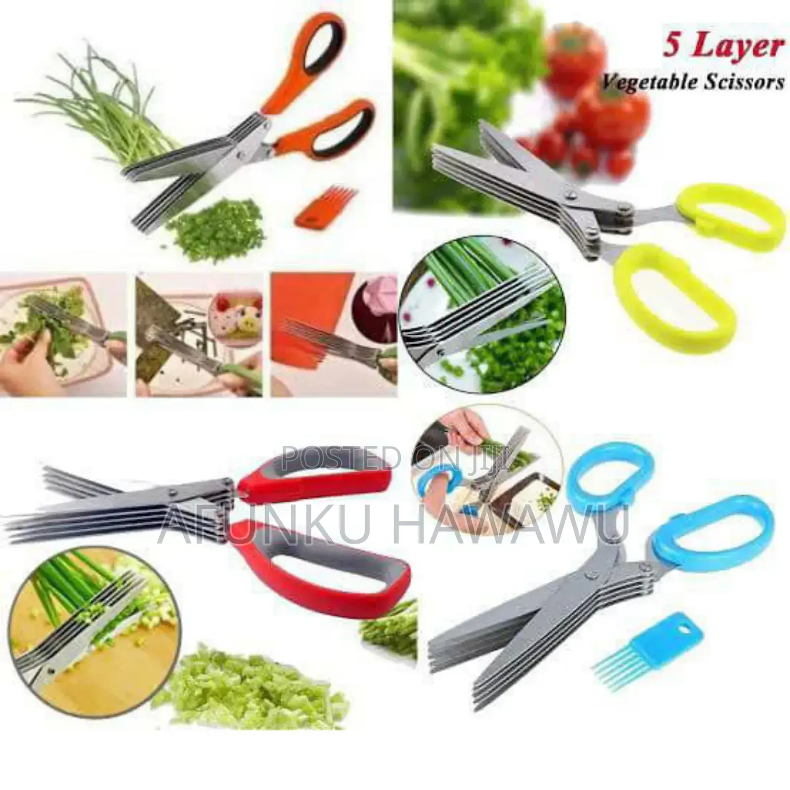Multi-Blades Kitchen Scissors