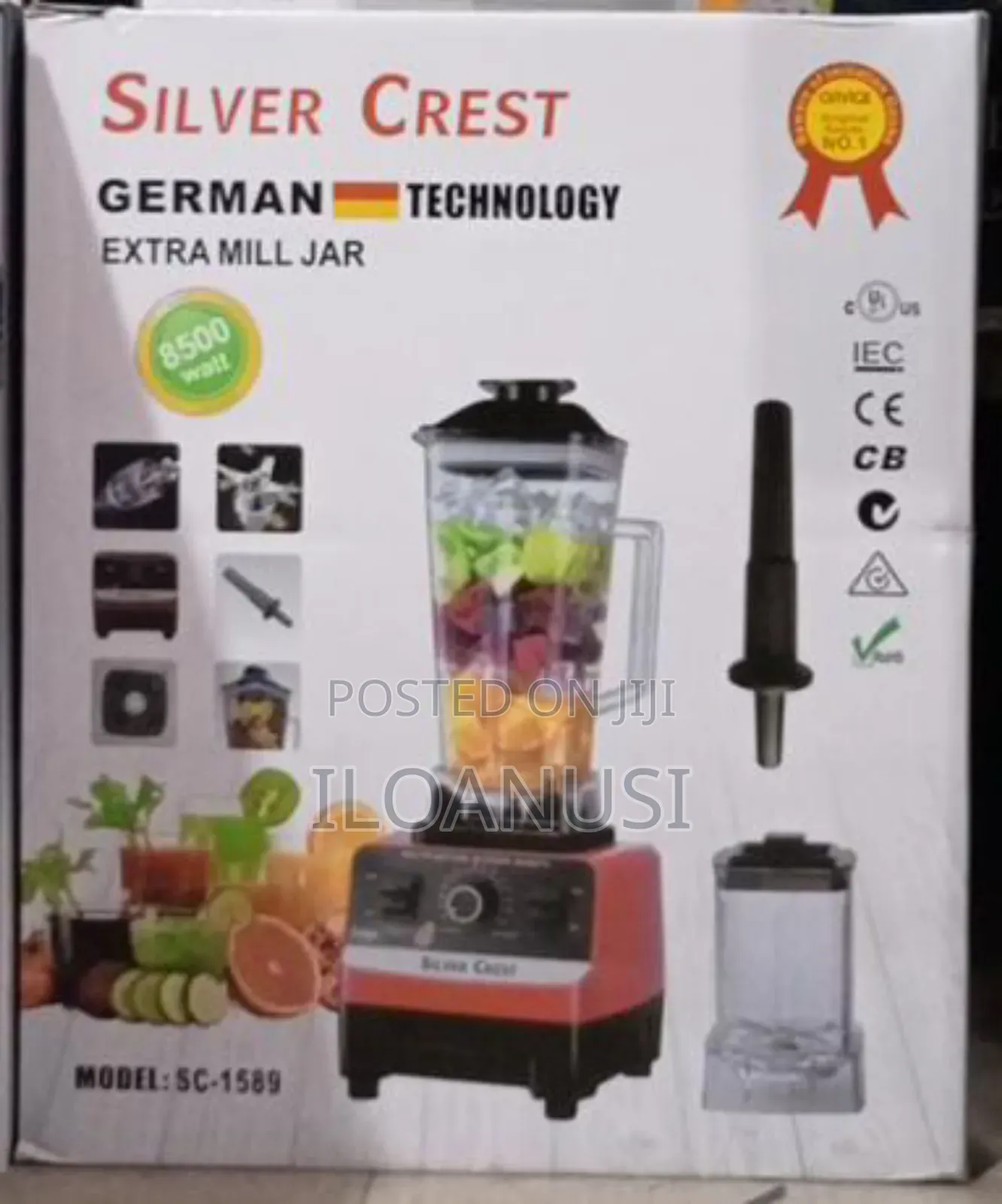 Silver Crest Blender