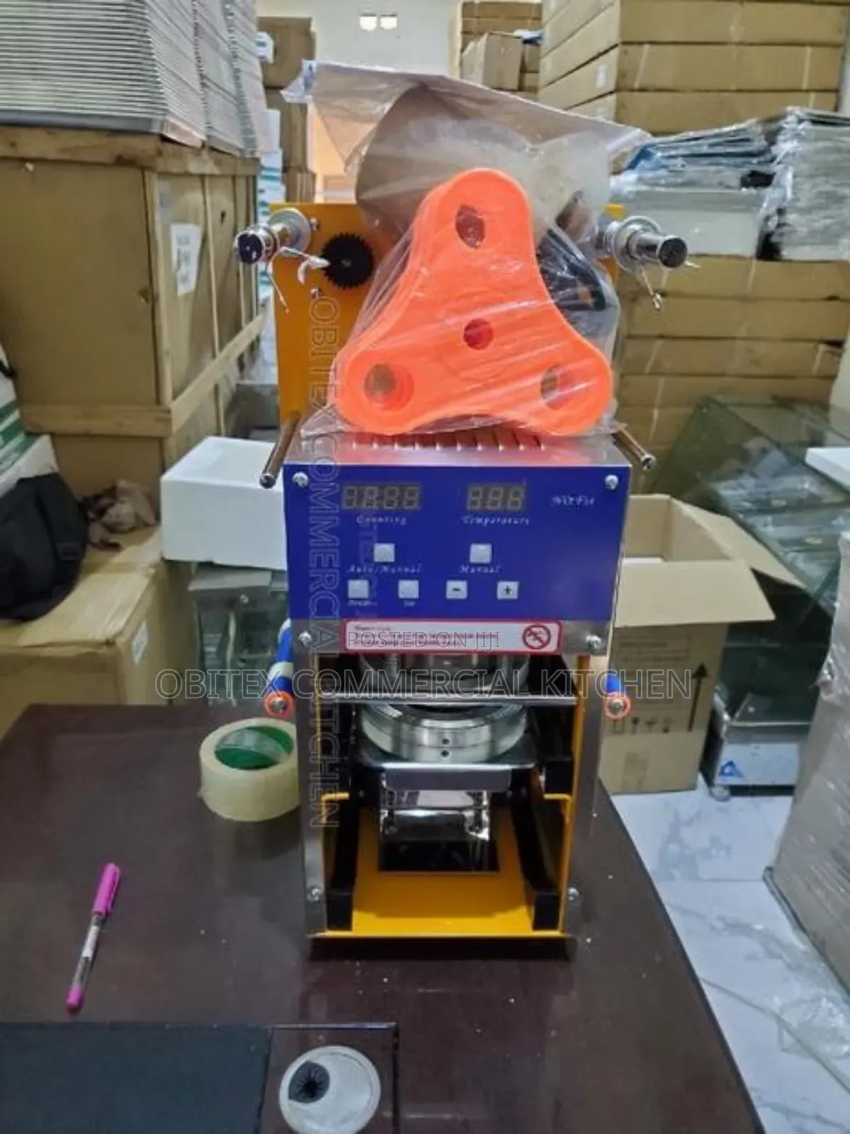 Automatic Cup Sealer Machine Is Available for Sale