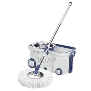 Double Tyre Quality Spin Mop
