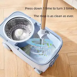 Double Tyre Quality Spin Mop