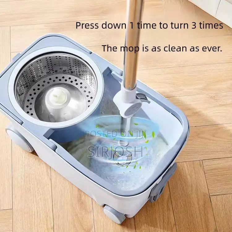 Double Tyre Quality Spin Mop