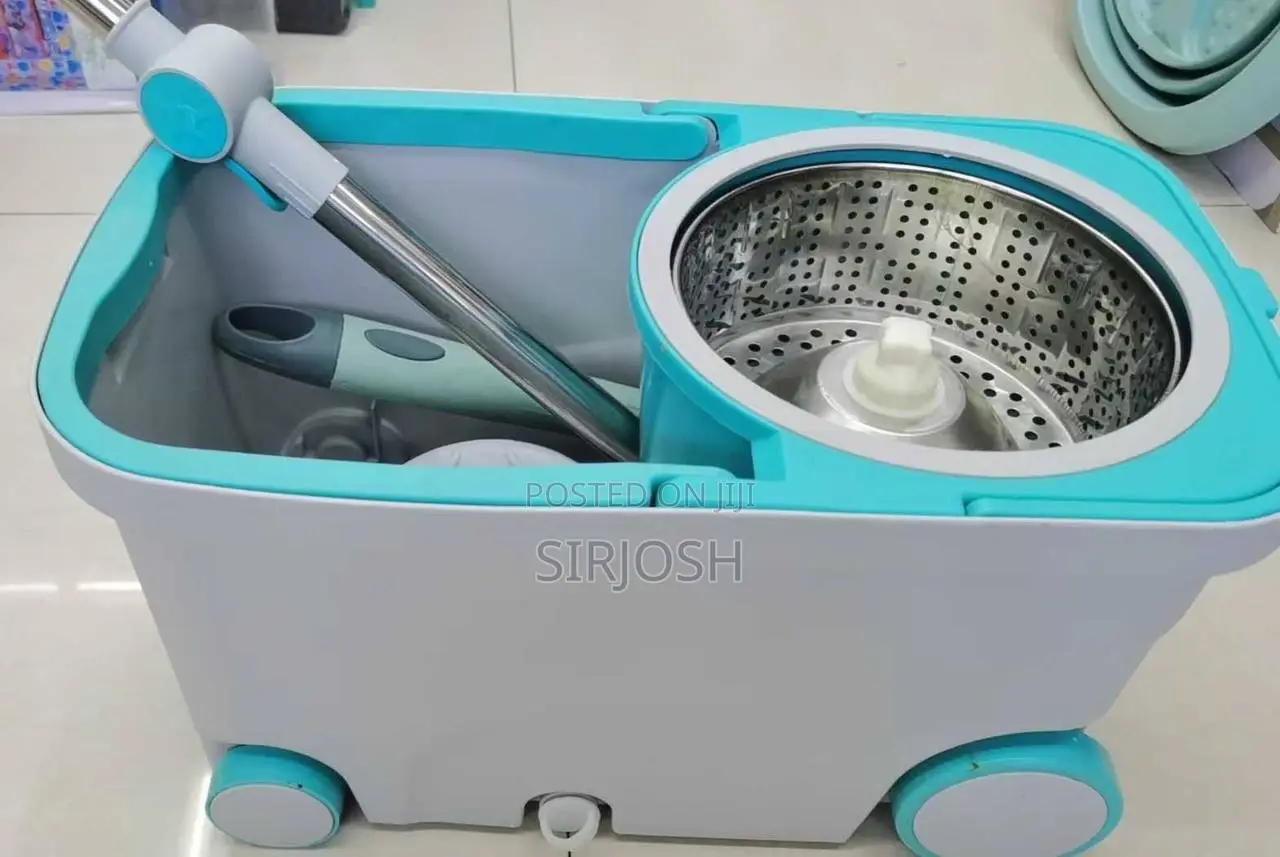 Double Tyre Quality Spin Mop