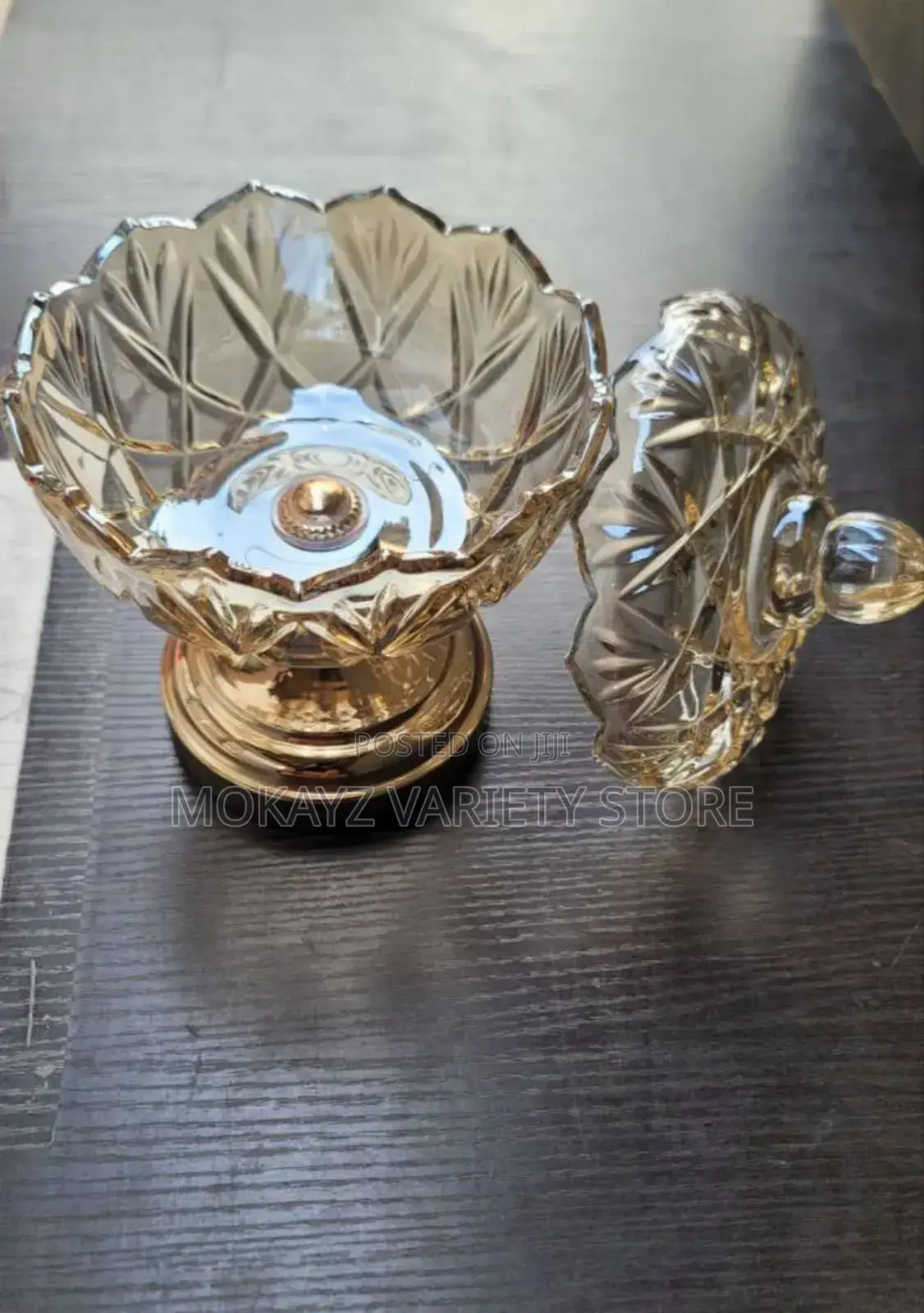 Multipurpose Crystal Glass Jar Decoration