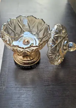 Multipurpose Crystal Glass Jar Decoration