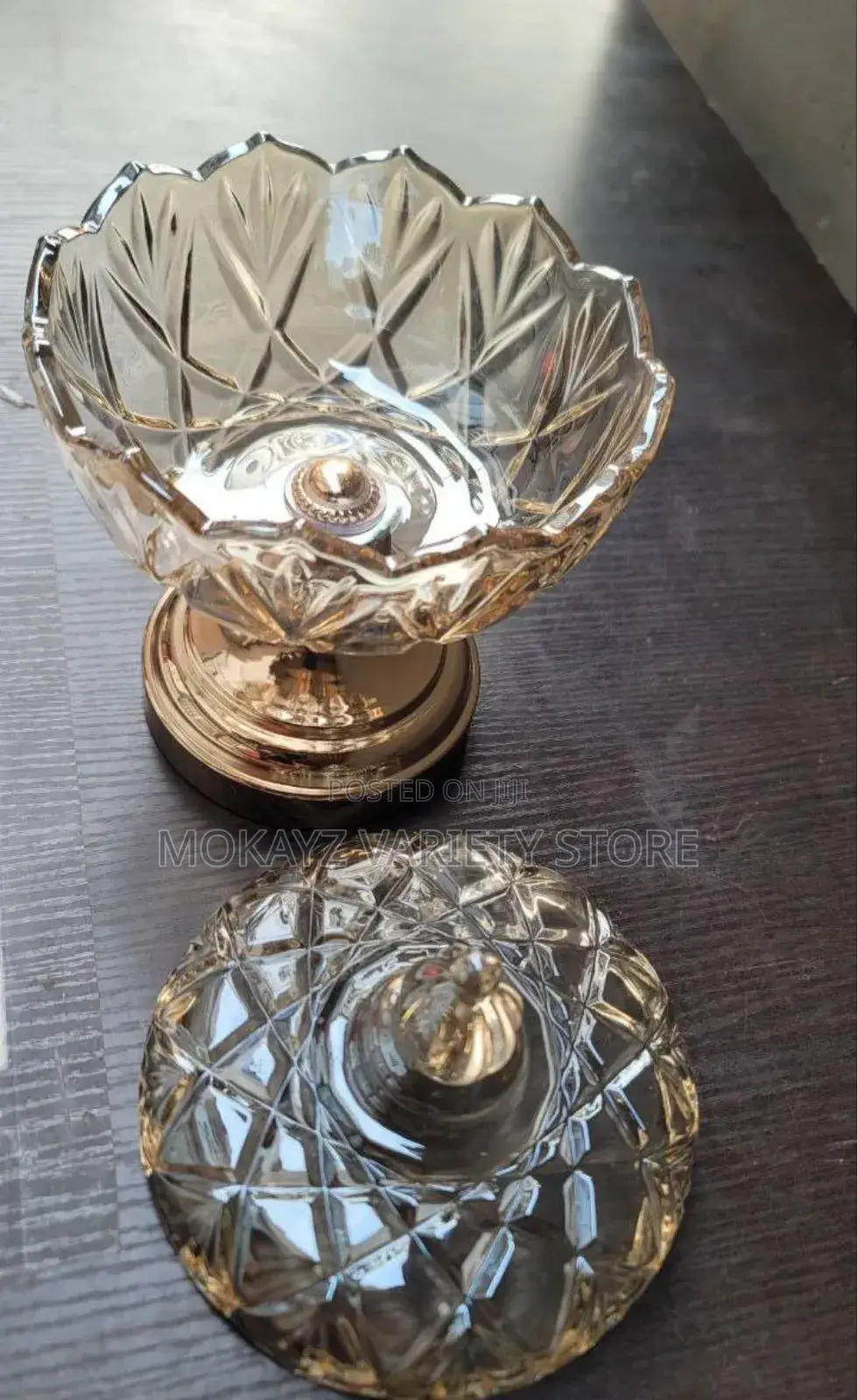 Multipurpose Crystal Glass Jar Decoration