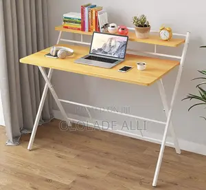 Laptop Table With Book Shelf