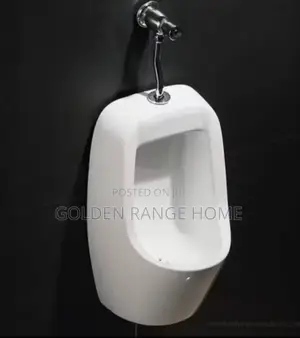Wall Mount Urinary Bowl With Complete Accessories