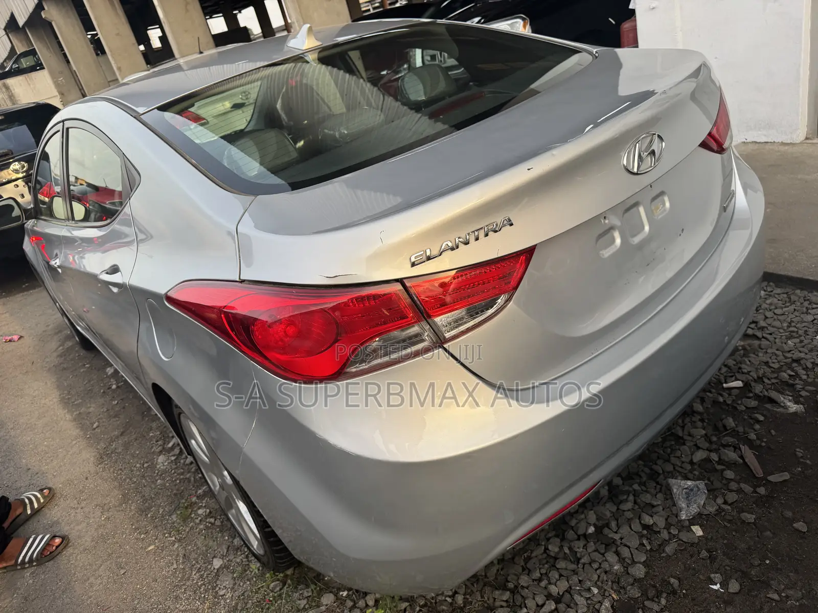 Hyundai Elantra Limited 2012 Silver