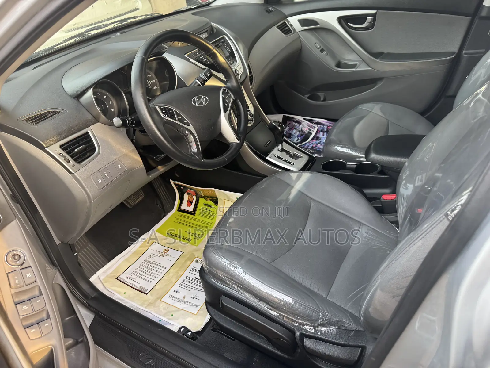 Hyundai Elantra Limited 2012 Silver
