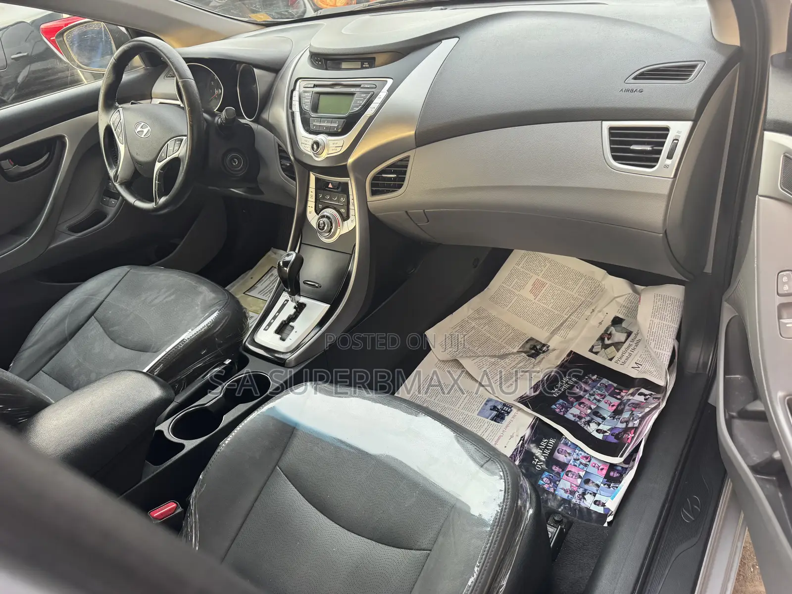Hyundai Elantra Limited 2012 Silver