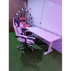 Electric Adjustable Desk 1.6 Meter and Furgle Gaming Chair