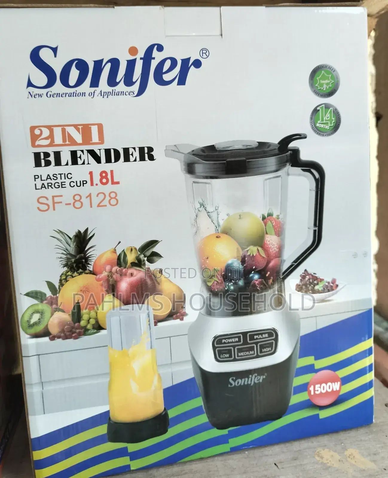 Sonifer 2in1 Smoothie Blender