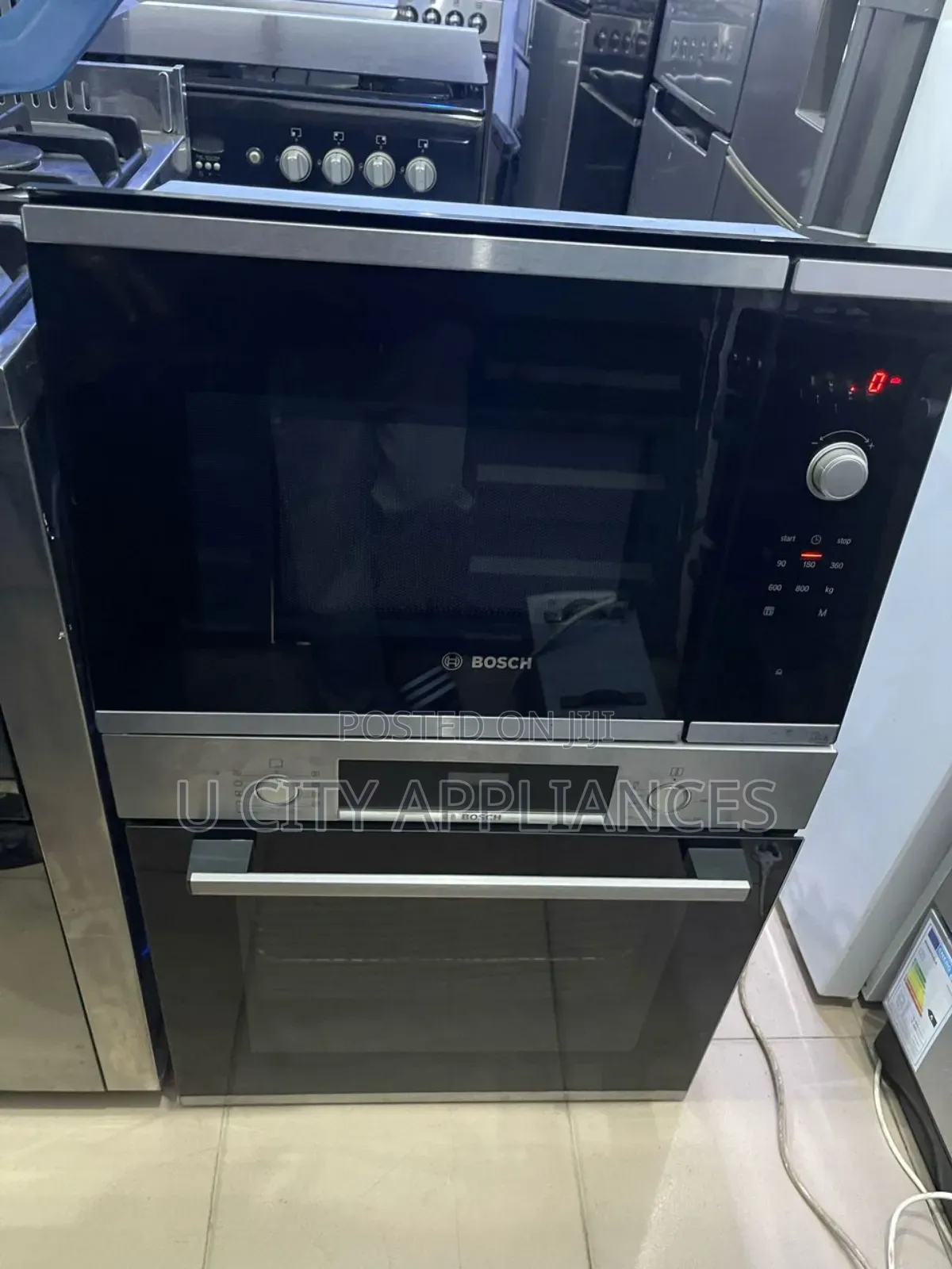 German Bosch Inbuilt Oven and Microwave