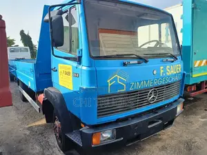 Mercedes Benz German 814 Pickup Truck 2004 Blue